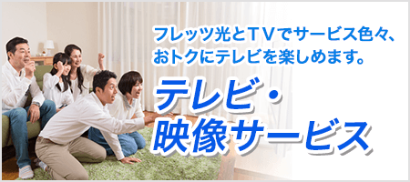 御蔵島村（東京都）の多彩な映像サービスに対応！地デジ・BSはもちろん、映画やドラマ、アニメなどの専門チャンネルも見れるCS放送も、60ch以上見放題！